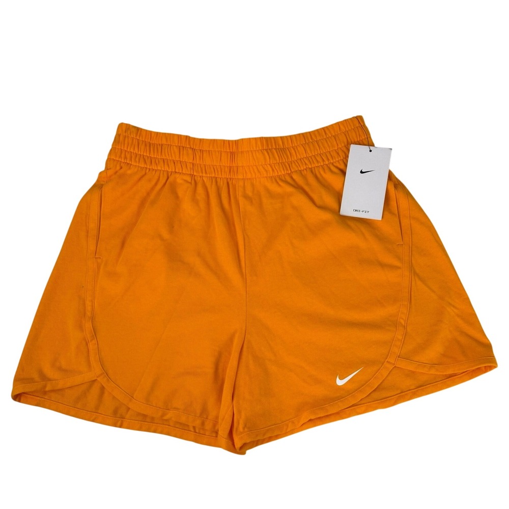 Nike Kids XL Training Shorts Orange Dri-Fit Loose Fit Athletic Gym Running ‎ NWT